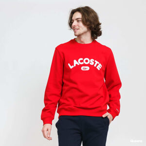 LACOSTE Men regular fit Sweatshirts Red