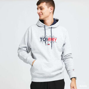 TOMMY JEANS Essential Graphic Hoodie Grey