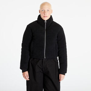 Urban Classics Ladies Boxy Sherpa Puffer Jacket Black