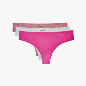 Under Armour Pure Stretch Thong 3-Pack Pink