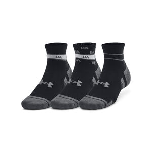 Under Armour Perf Tech Nvlty 3-Pack Qtr Black 001