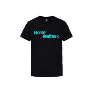 Horsefeathers Slash Youth T-Shirt Black