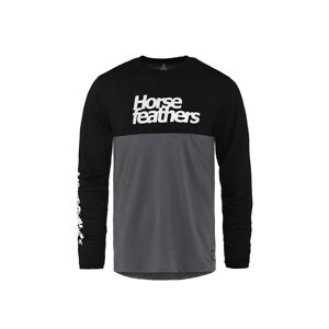 Horsefeathers Fury Ls Bike T-Shirt Black/ Castlerock