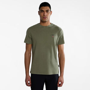 Napapijri Selbas T-Shirt Green Lichen