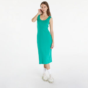 Urban Classics Ladies Rib Top Dress Fern Green
