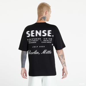 Tričko s krátkým rukávem 9N1M SENSE. T-Shirt Berlin černé