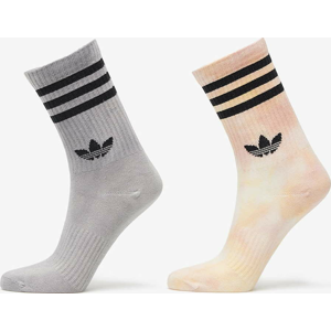 Ponožky adidas Batik Sock 2PP žluté / šedé