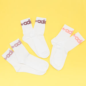 Ponožky adidas Originals Fold Cuff CRW bilé