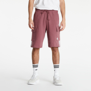 Teplákové kraťasy adidas Originals 3S Cargo Shorts fialové