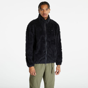 Podzimní bunda adidas Originals Adventure Camo Fleece Full-zip Jacket Black
