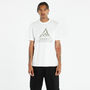 Tričko s krátkým rukávem adidas Originals Adventure Volcano Short Sleeve Tee White