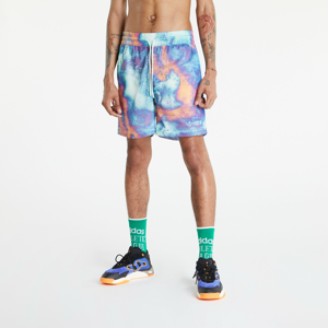 Basket šortky adidas Originals All Over Print Mesh Short Tyrkysové