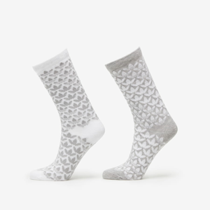 Ponožky adidas Originals Monogram Crew Sock 2-Pack White