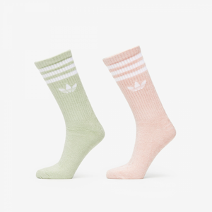 Ponožky adidas Originals Socks Chassettes 2PP zelené / růžové