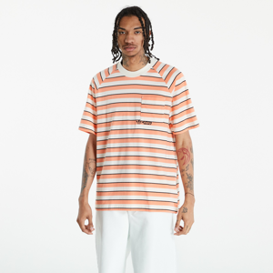 Tričko s krátkým rukávem adidas Originals Stripet Pocket T-shirt krémové/oranžové