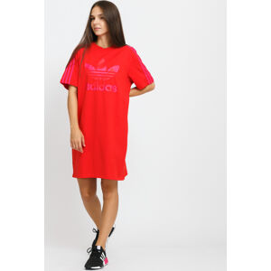 Šaty adidas Originals Tee Dress červené
