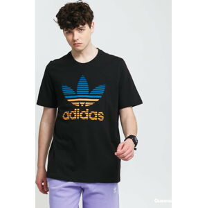Tričko s krátkým rukávem adidas Originals Trefoil Ombre Tee Black