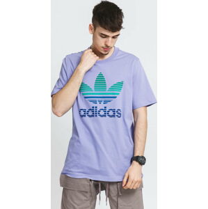 Tričko s krátkým rukávem adidas Originals Trefoil Ombré Tee fialové