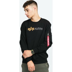 Mikina Alpha Industries Alpha Label Sweater černá