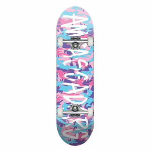 Skateboard Ambassadors Camo Komplet růžový