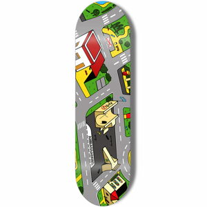 Skateboard Ambassadors PLAYMAT '22 šedý/zelený/žlutý