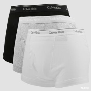 Calvin Klein 3 Pack Classic Fit Trunks bílé / černé / melange šedé