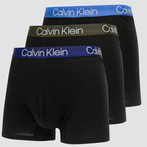 Calvin Klein 3Pack Modern Structure Cotton Boxer Brief černé