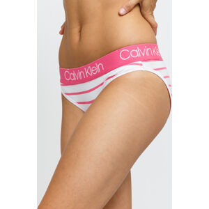 Kalhotky Calvin Klein Bikini - Slip růžové / bílé
