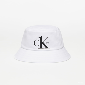 Klobouk Calvin Klein Unisex Bucket Hat White