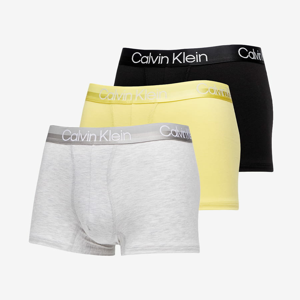 Calvin Klein Modern Structure Ctn Trunk 3-Pack Light Grey / Mesquite Lime / Black