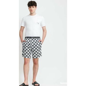 ´Pánské pyžamo Calvin Klein CK ONE SS Short Set bílé / černé