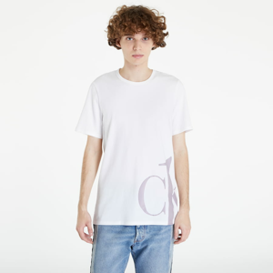 Tričko s krátkým rukávem Calvin Klein Ck1 Graphic Tees S/S Crew Neck White/ Nirvana Logo
