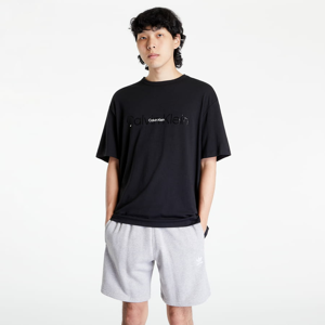 ´Pánské pyžamo Calvin Klein Emb Icon Lounge Short Sleeve Crew Neck Black