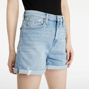 Džínové šortky CALVIN KLEIN JEANS Calvin Klein Jeans Denim Mom Shorts Denim Light