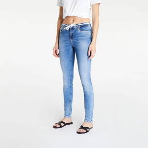 Dámské jeans CALVIN KLEIN JEANS Mid Rise Skinny Jeans Denim Light
