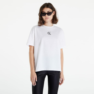 Dámské tričko CALVIN KLEIN JEANS Organic Cotton Boyfriend T-Shirt Bílé