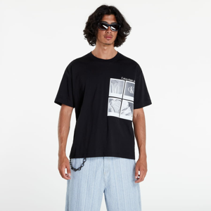 Tričko s krátkým rukávem CALVIN KLEIN JEANS Polaroid T-Shirt Černé