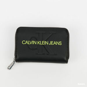 Peněženka CALVIN KLEIN JEANS Sculpted Mono Med černá