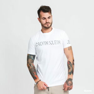 Tričko s krátkým rukávem CALVIN KLEIN JEANS Shadow Logo Tee bílé