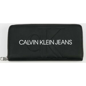Peněženka CALVIN KLEIN JEANS Zip Around Wallet černá