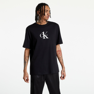 Tričko s krátkým rukávem Calvin Klein Logo Tee Black