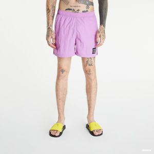 Pánské koupací šortky Calvin Klein Medium Drawstring Swim Shorts fialové
