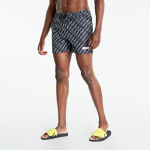 Pánské koupací šortky Calvin Klein Medium Drawstring Swim Shorts Core Solids černé