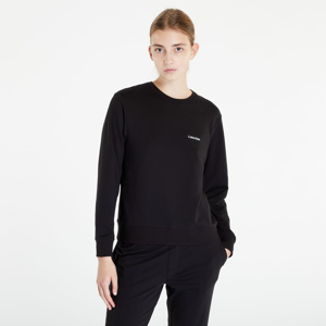Dámská mikina Calvin Klein Modern Cotton Lw Rf L/S Sweatshirt Black