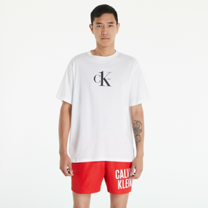 Tričko s krátkým rukávem Calvin Klein Organic Cotton Beach T-shirt CK One bílé