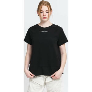 Dámské tričko Calvin Klein SS Crew Neck černé