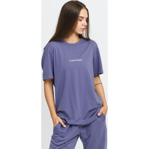 Dámské tričko Calvin Klein SS Crew Neck fialové