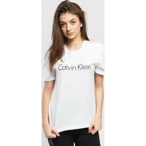 Dámské tričko Calvin Klein SS Crew Neck C/O bílé