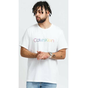 Tričko s krátkým rukávem Calvin Klein SS Crew Neck Tee bílé