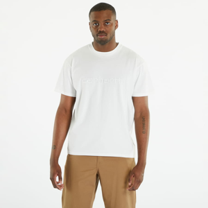 Tričko s krátkým rukávem Carhartt WIP Duster Short Sleeve T-Shirt UNISEX White Garment Dyed